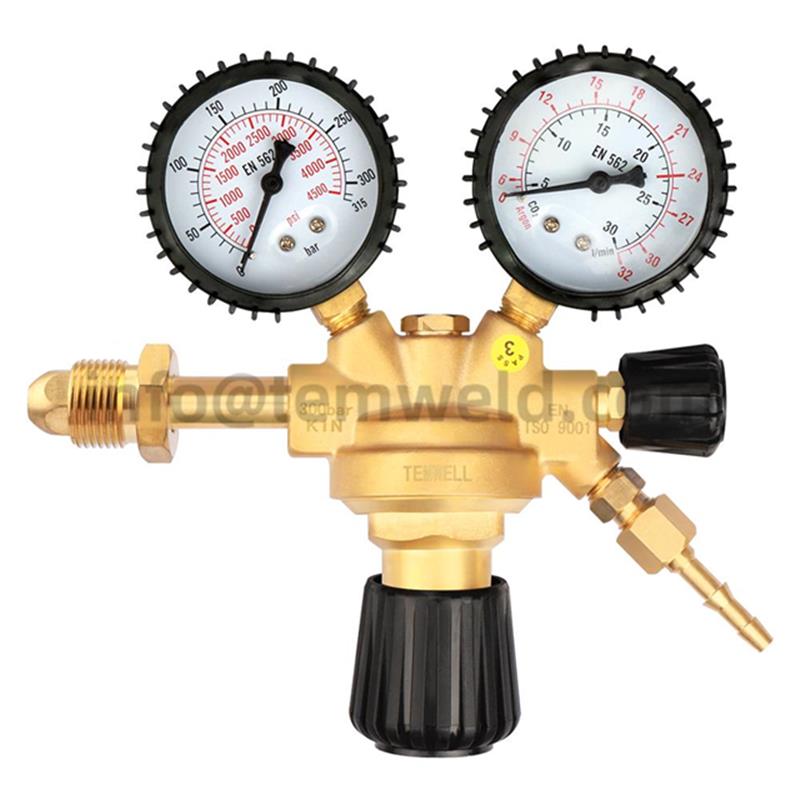 Italian Style Co2 Regulator Outlet Connection G5/8