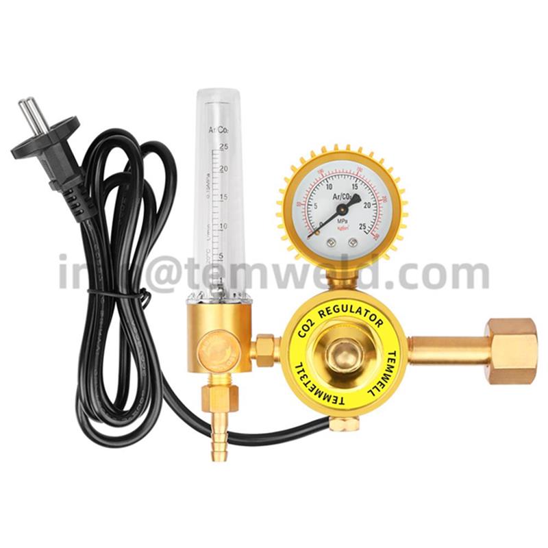 Electrical Heating Heater Pressure CO2 Regulator 220v W21.8-14