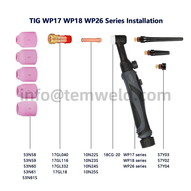  25.4mm 53N58 53N59 53N60 53N61 53N61S 