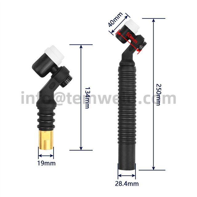 NR26 Tig Degrees Swivel Neck Head