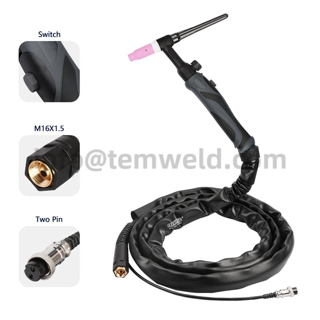 WP26 Air Cooled TIG Welding Torch