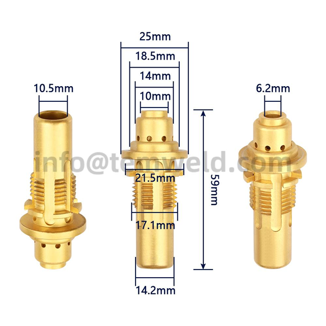 Panasonic YT-50AW12 TIG Welding Torch Collet Body