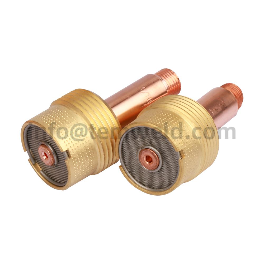 Fdit Kit De Pince De Lentille De Gaz TIG 17 Pièces Ensemble De Soudage